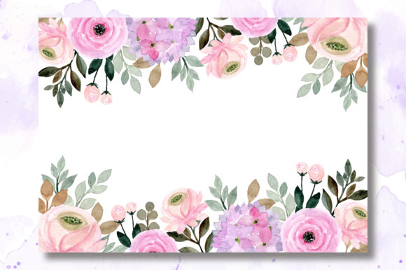 Digital Clipart Floral Watercolor Part.3