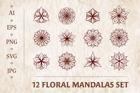 Elevating Digital Design Workflows with 12 Floral Mandalas: A Strategic Asset for Modern Creators