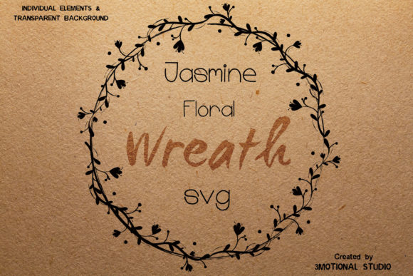 Evaluating the Jasmine Floral Wreath for Digital Design and Stationery Projects
