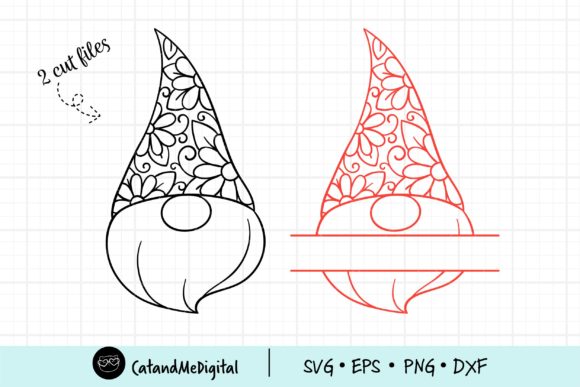 Floral Gnome SVG: Cute Designs for Easy Crafting