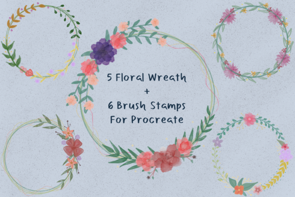 Hand-drawn Floral Wreath: Strategic Asset Integration for Creative Professionals