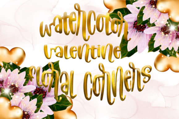 Integrating Watercolor Valentine Floral Corners into Creative and Commercial Workflows