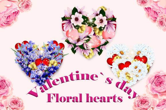 Unlocking Creative Potential with Hand-Painted Valentine Floral Hearts